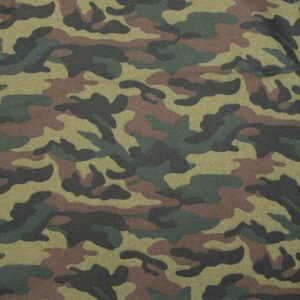 Wollwalk - Camouflage - grün