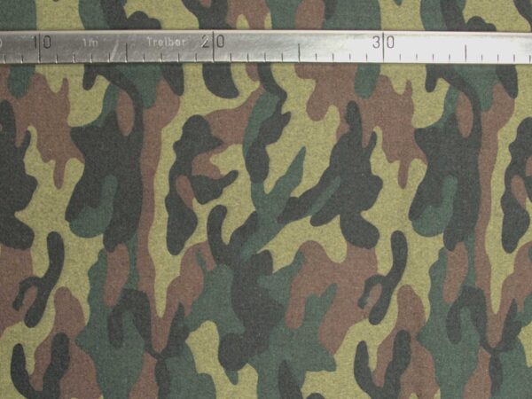 Wollwalk - Camouflage - grün 01
