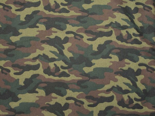 Wollwalk - Camouflage - grün